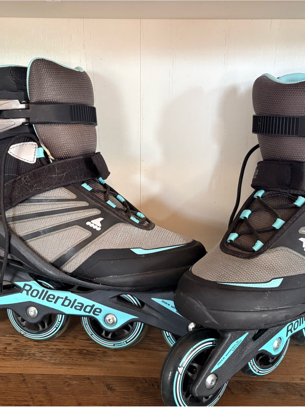 Rollerblade Women's Grey and Teal Inline Skates